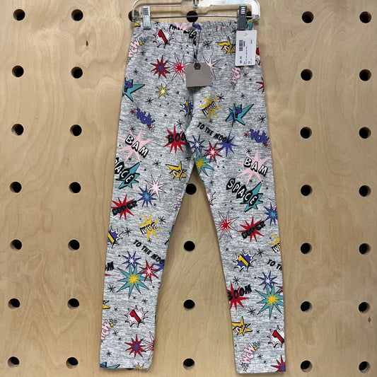 Grey Pow Bam Leggings NEW!