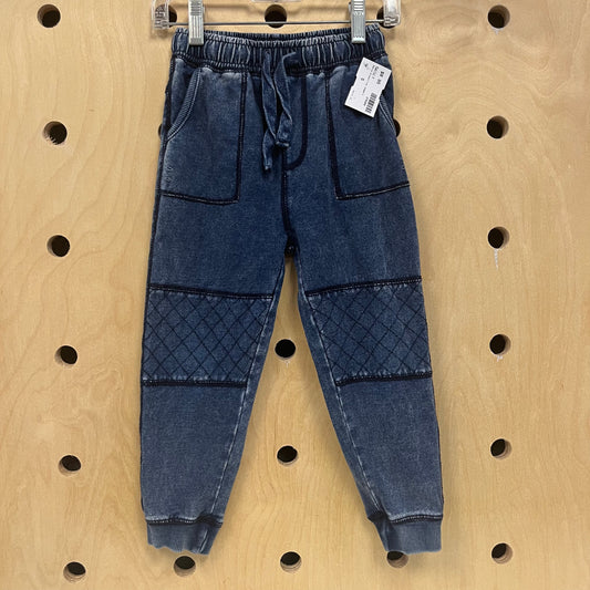 Denim Drawstring Joggers