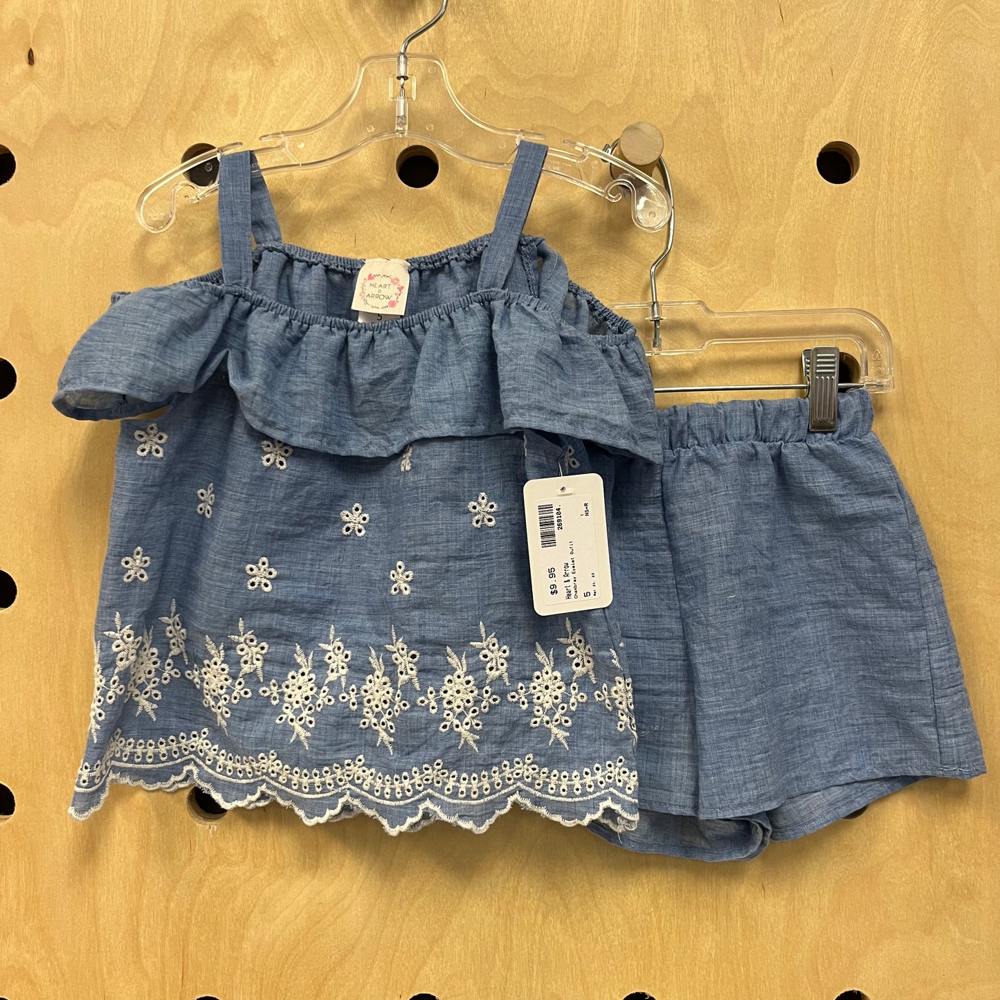 Chambray Eyelet Oufit