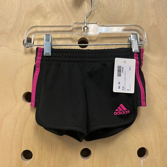 Black & Pink Atheltic Shorts