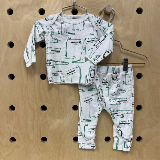 Alligator 2pc. Set