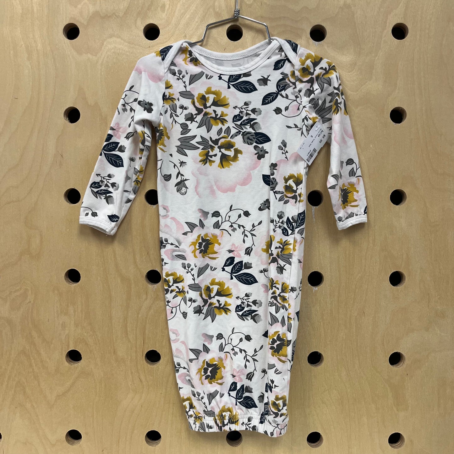 White Floral Sleep Sack