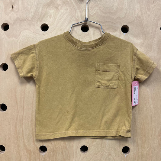 Yellow Pocket Tee