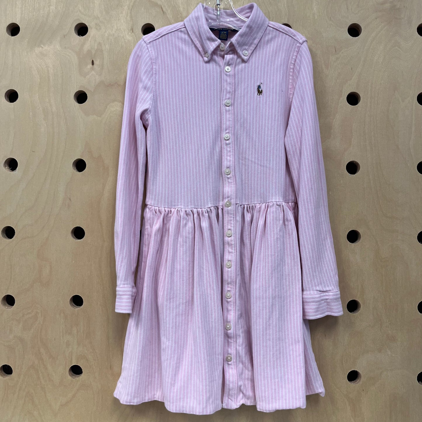 Pink Striped Dress