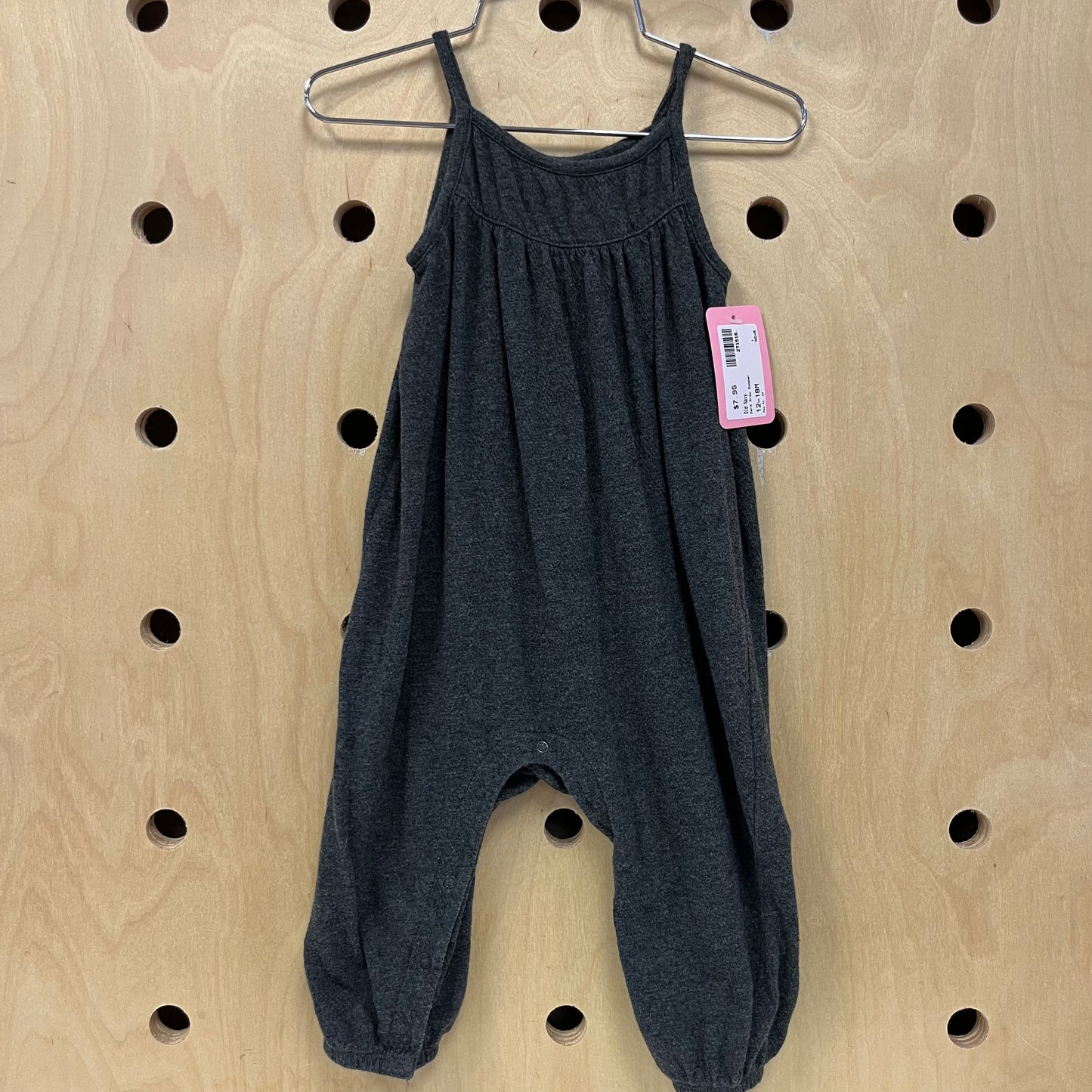 Dark Grey Romper