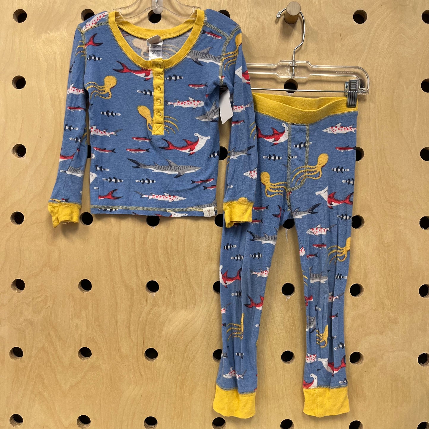 Blue Shark Pajama Set