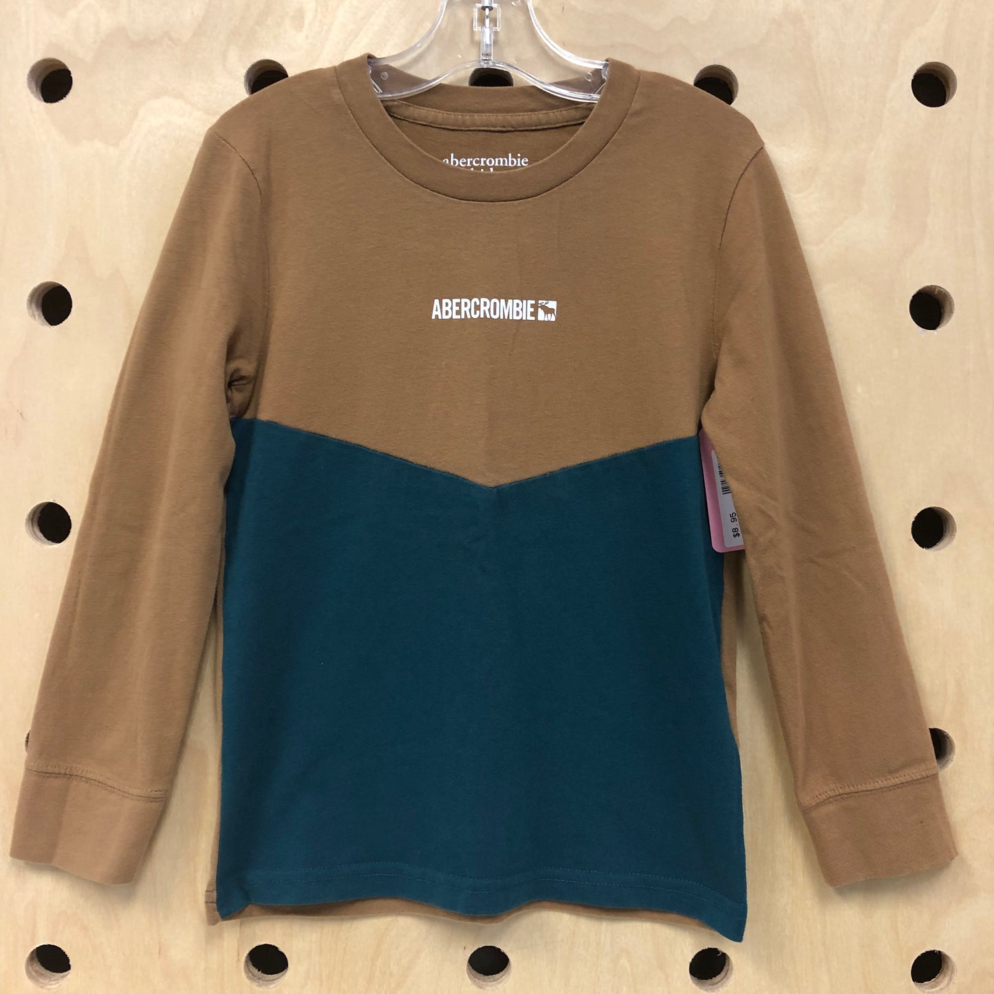 Brown & Teal Long Sleeve