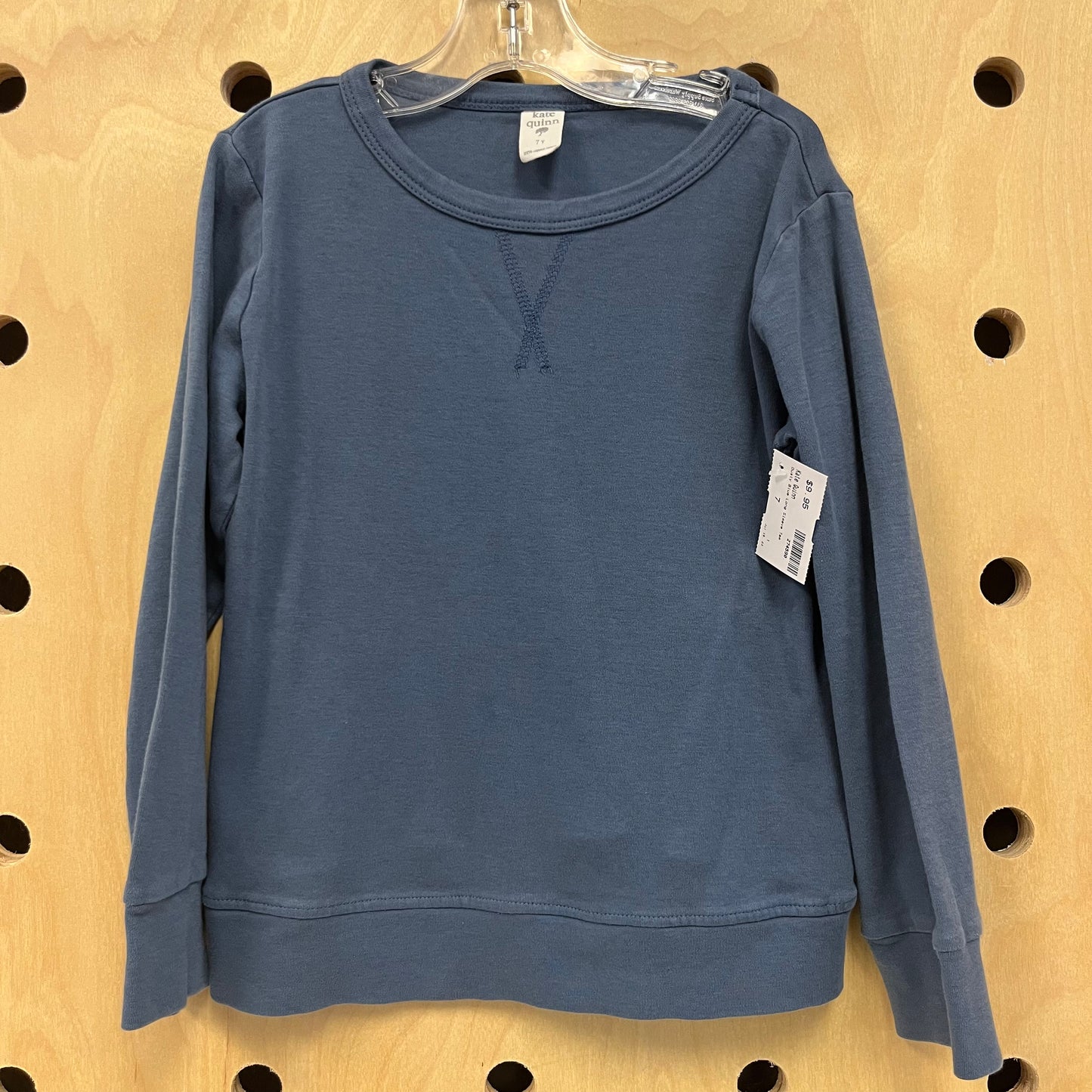 Dusty Blue Long Sleeve Tee