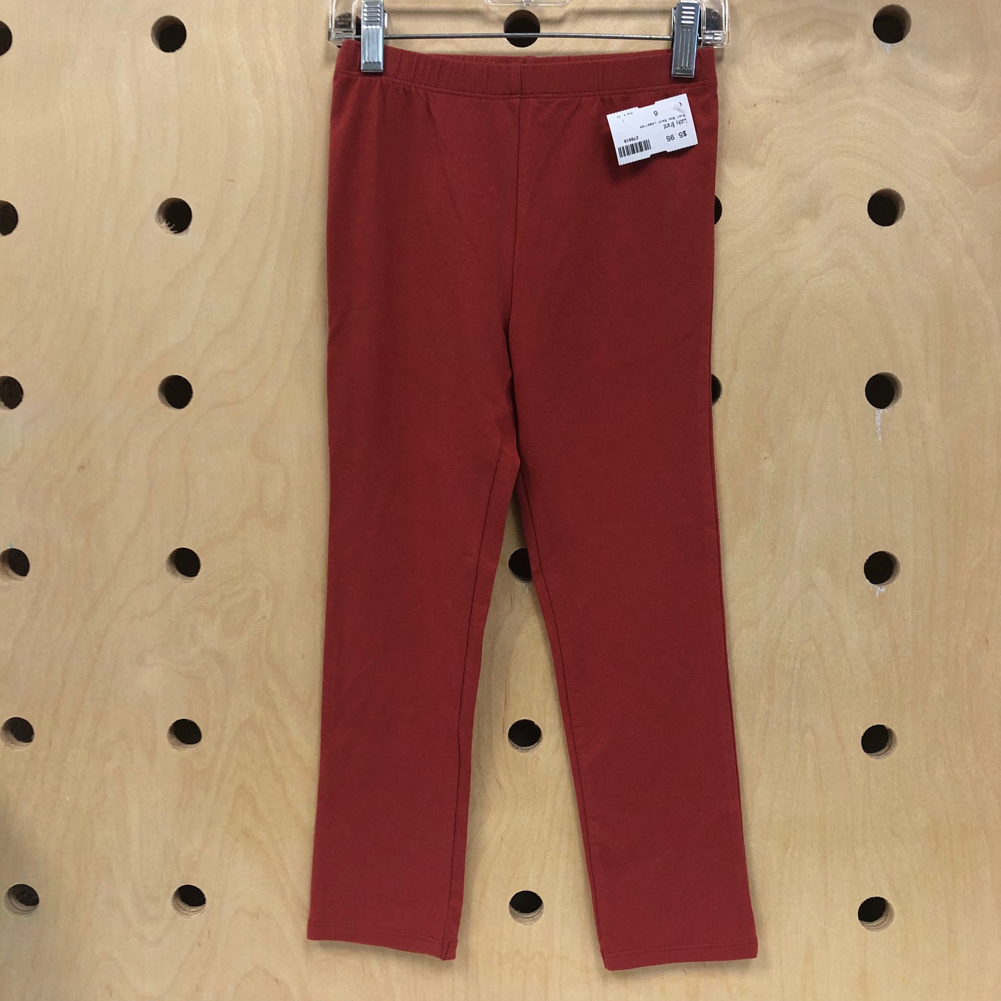 Rust Bow Back Leggings