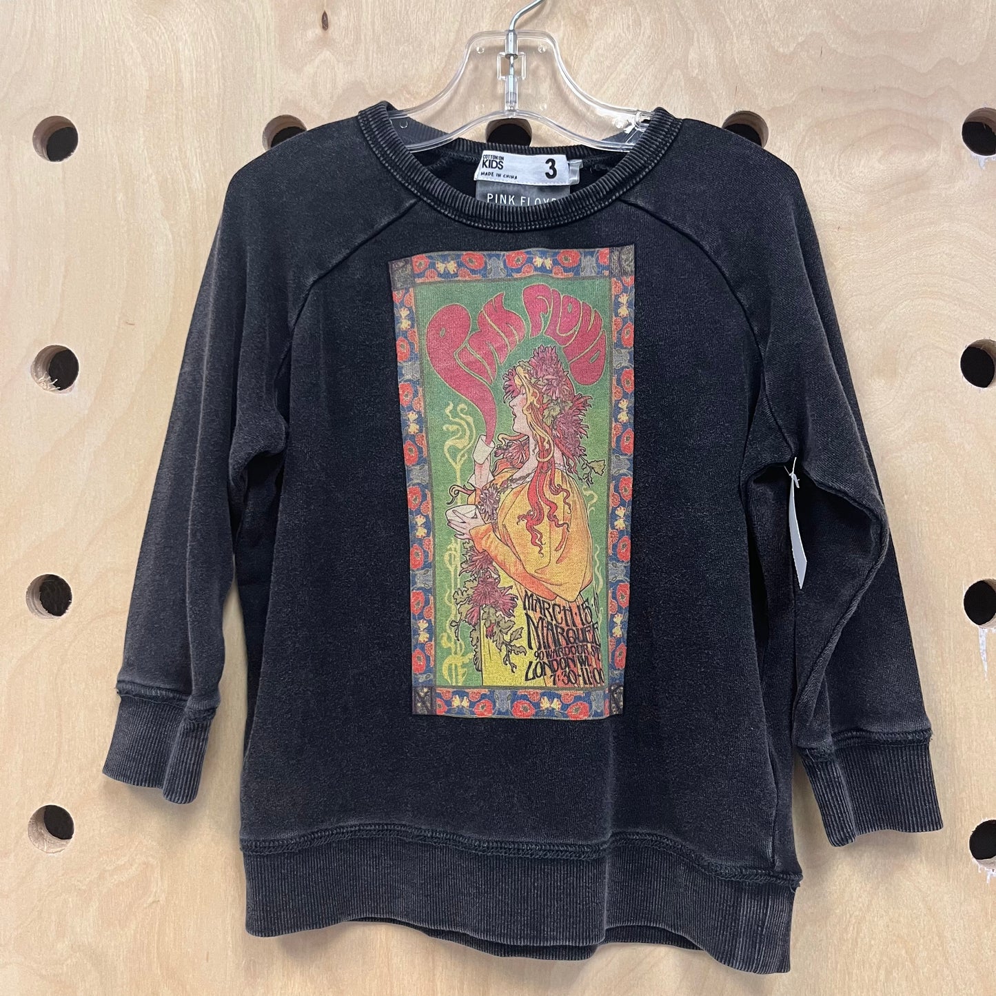 Black Pink Floyd Sweatshirt