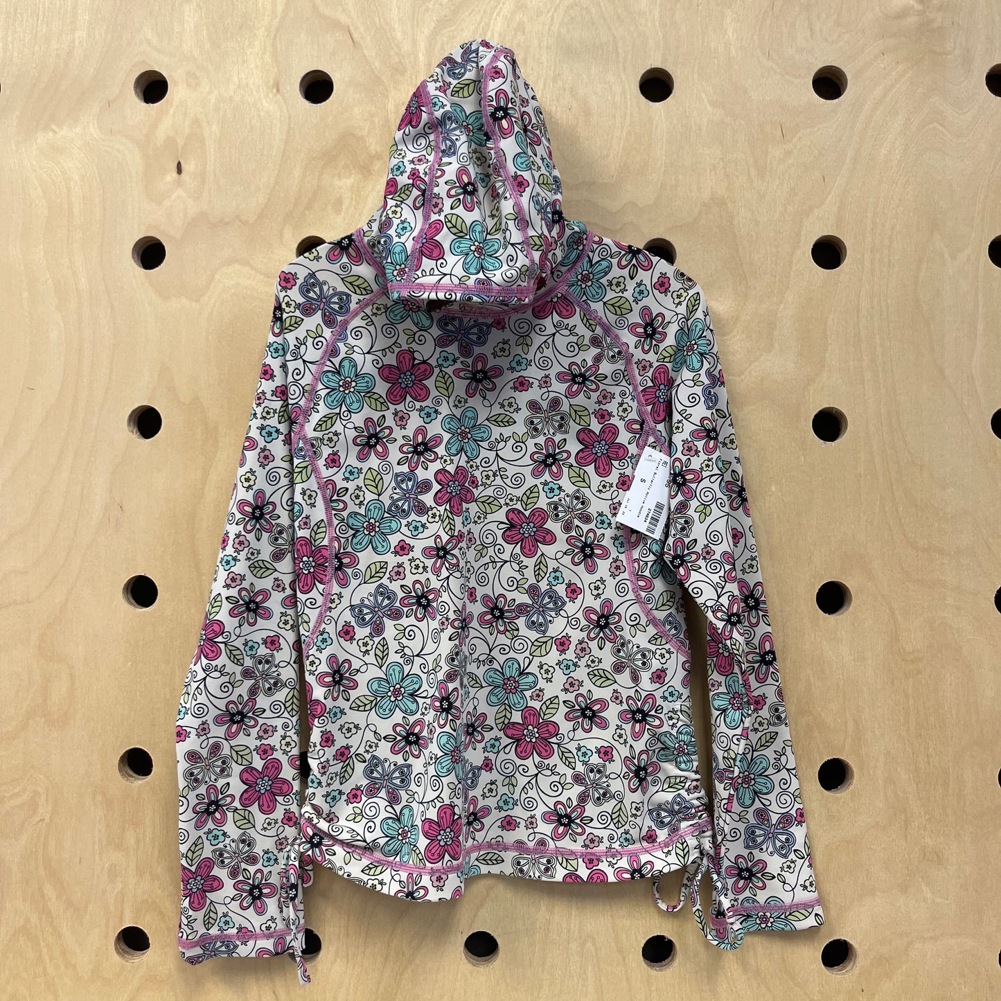 Floral Butterfly Active Hoodie