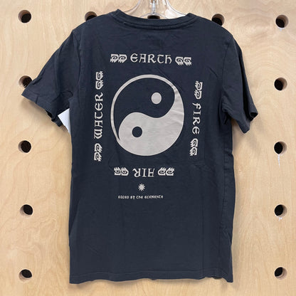 Grey Yin Yang Tee