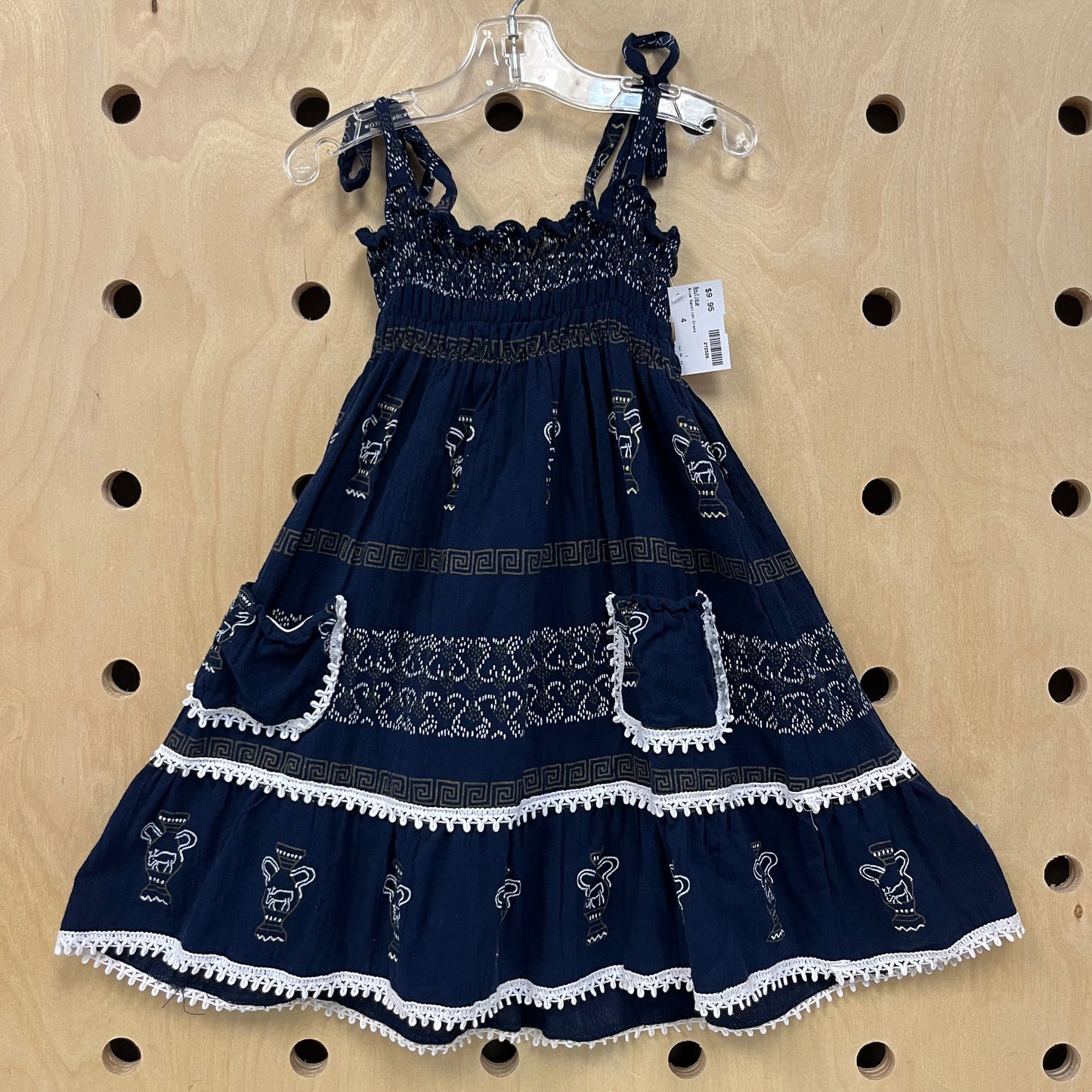 Blue Egyptian Dress