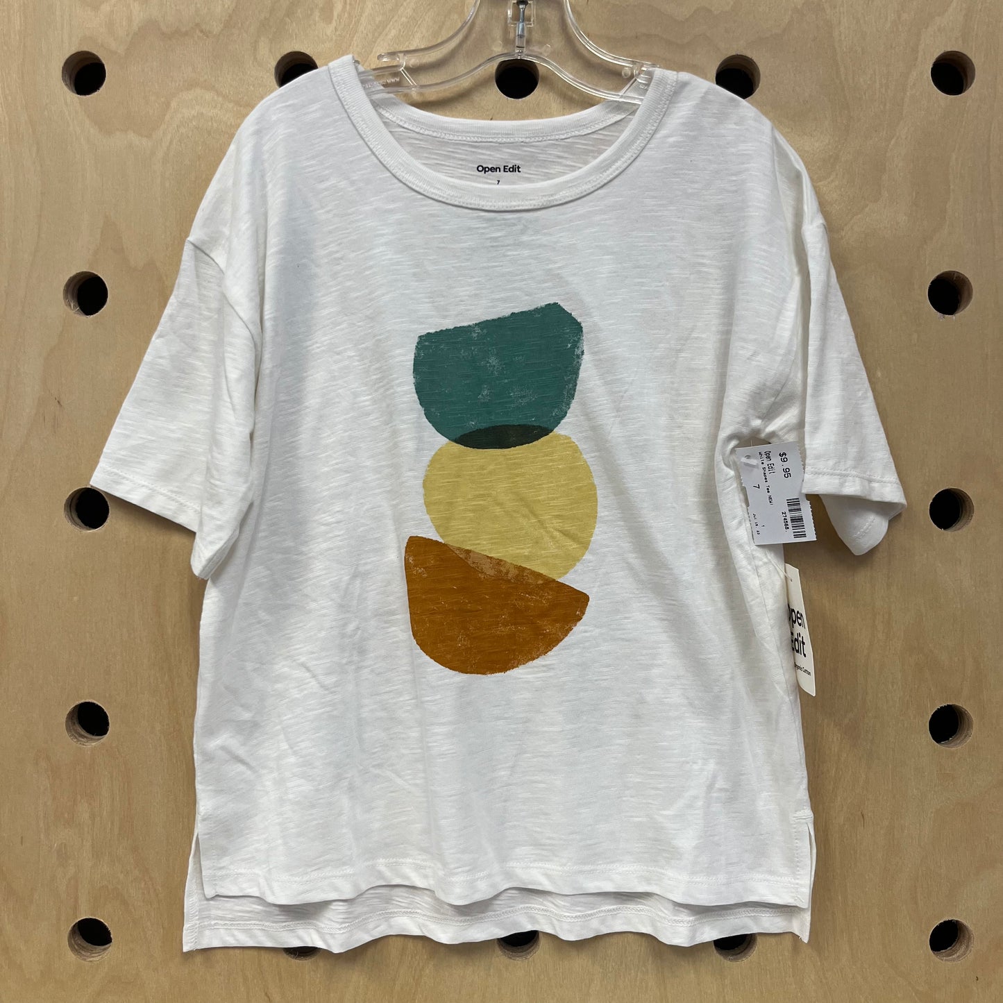 White Shapes Tee NEW!