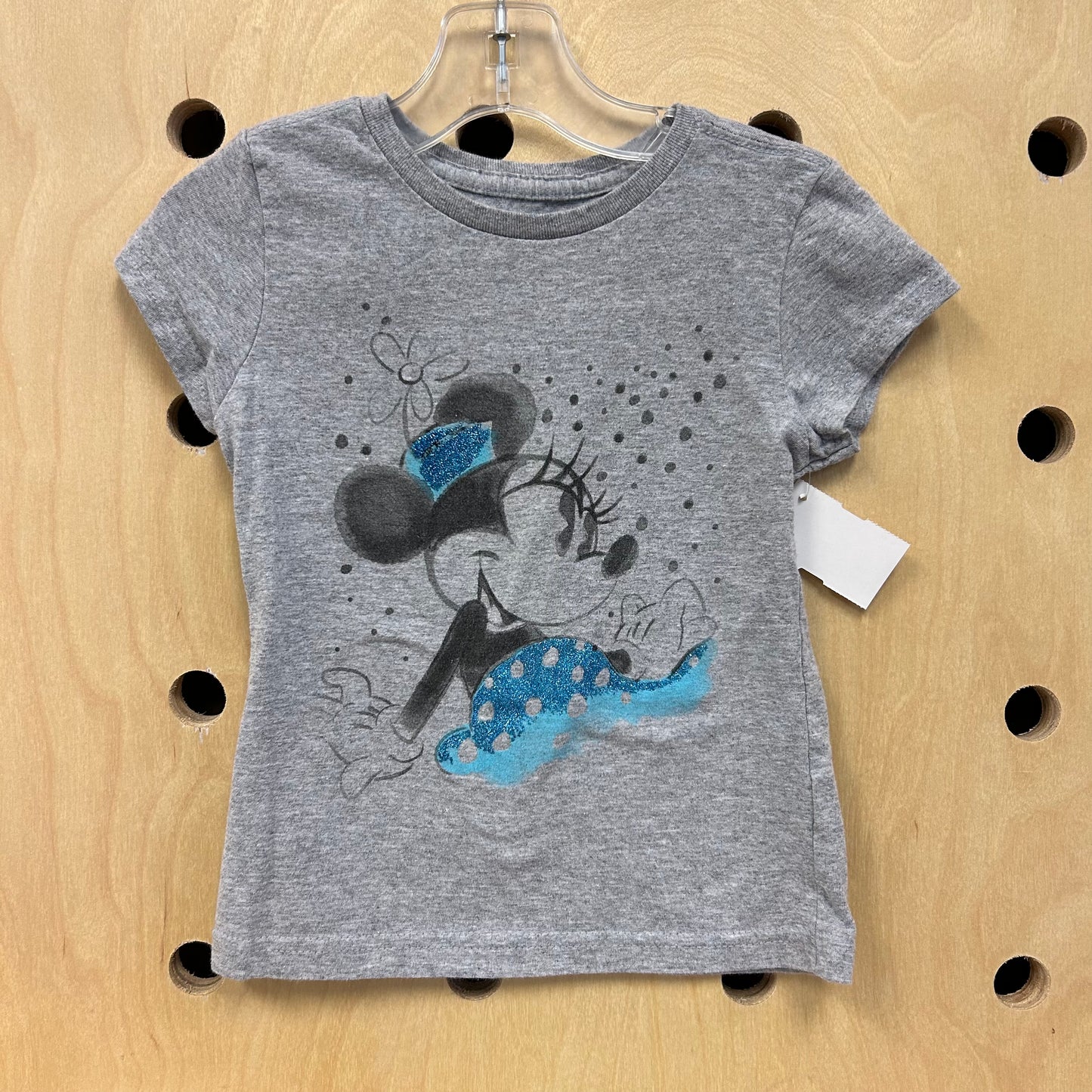 Grey & Blue Minnie Tee