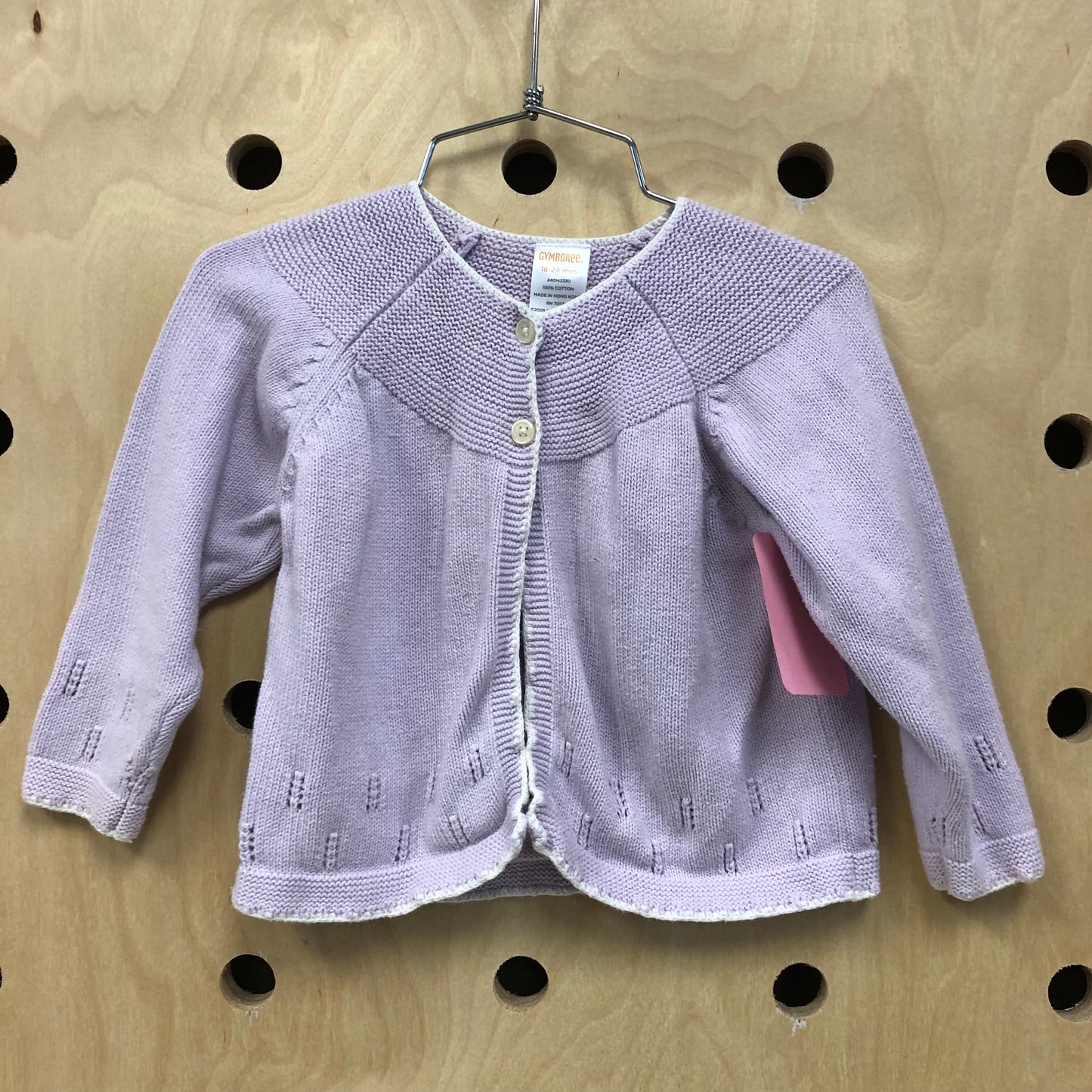 Lavender & Grey Sweater