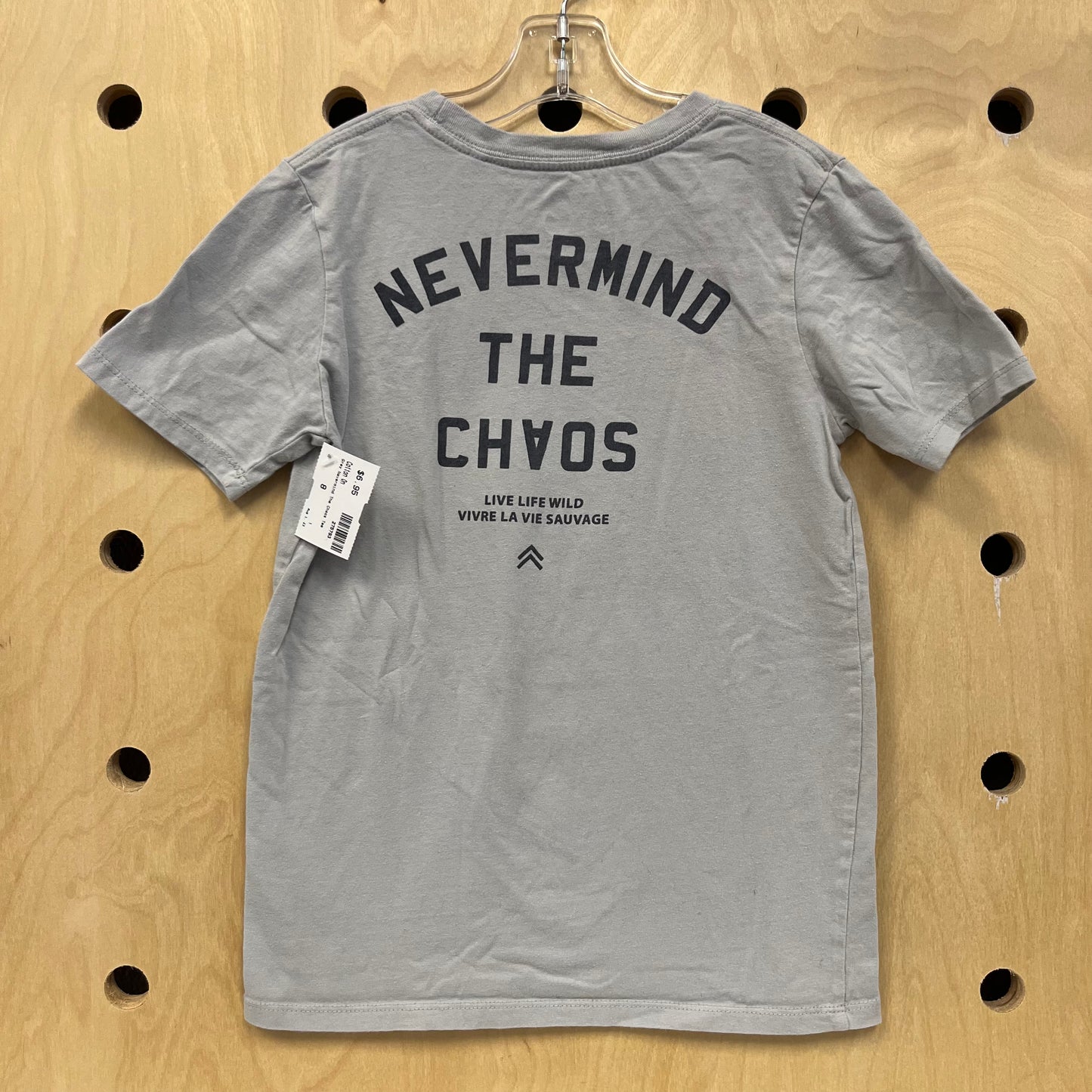 Grey Nevermind The Chaos Tee