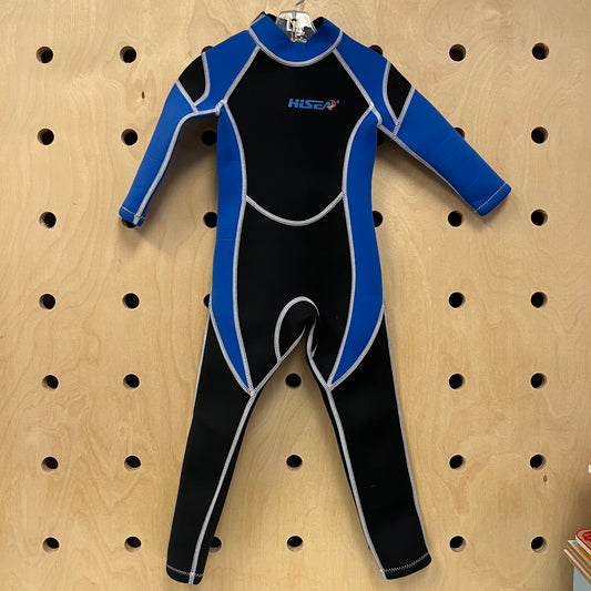 Black & Blue Wet Suit