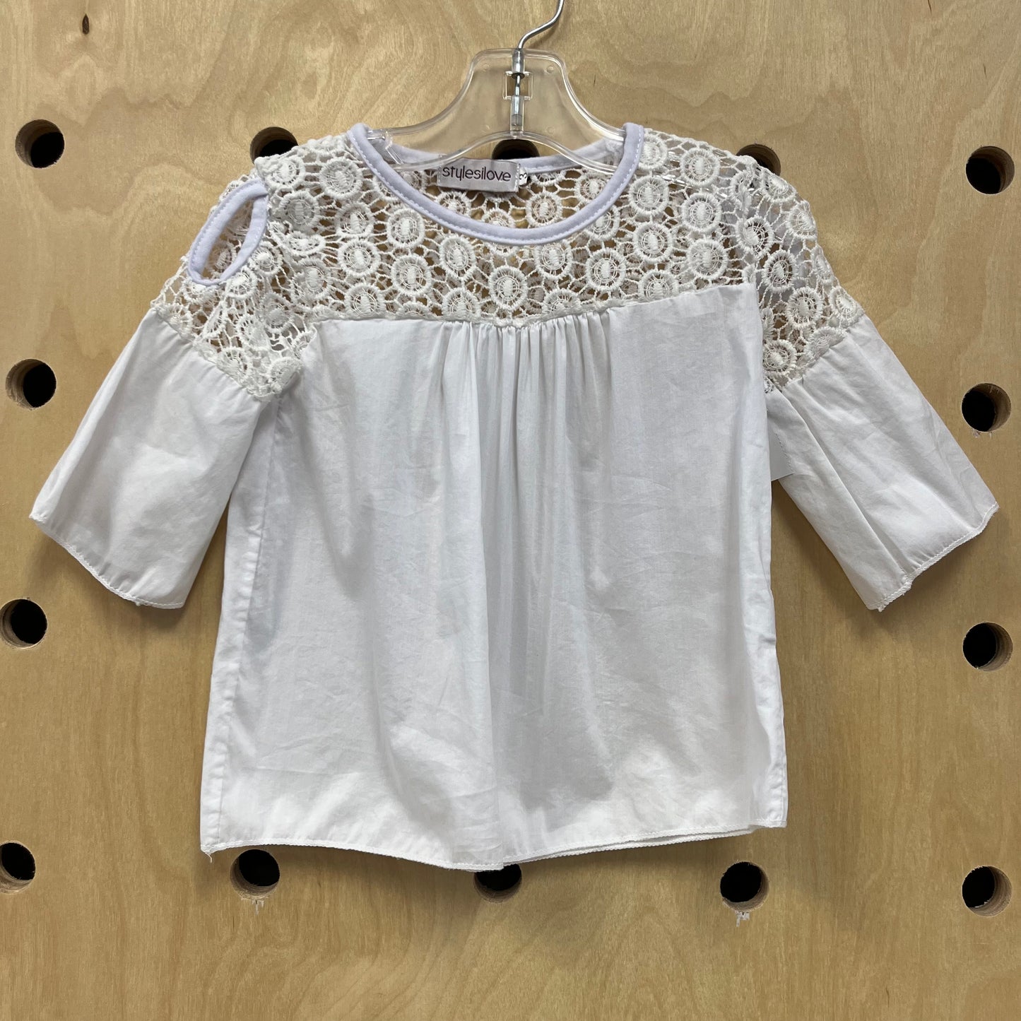 White Lace Top