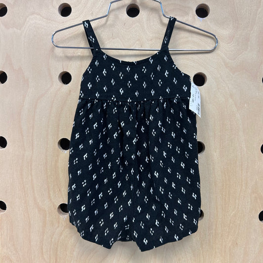 Black & White Romper