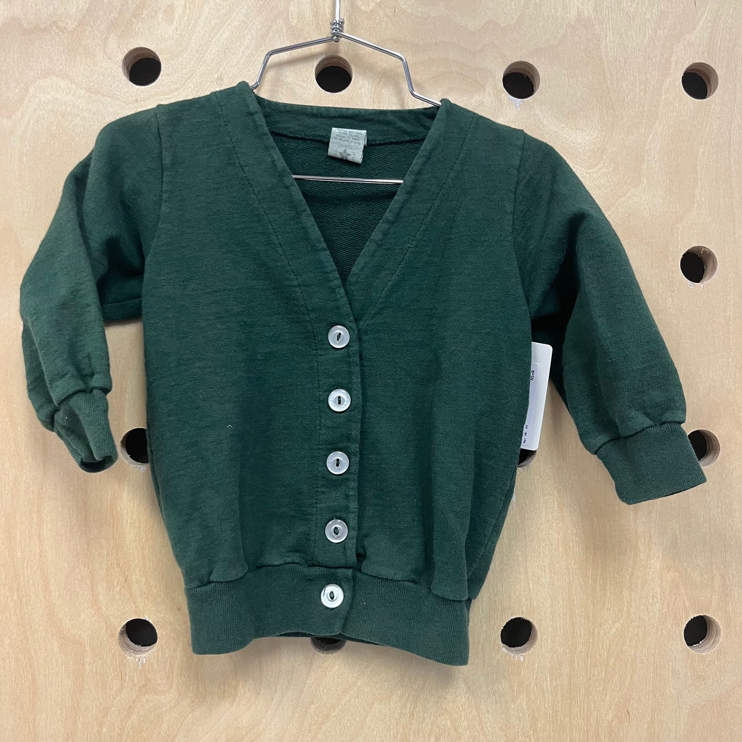 Green Cardigan