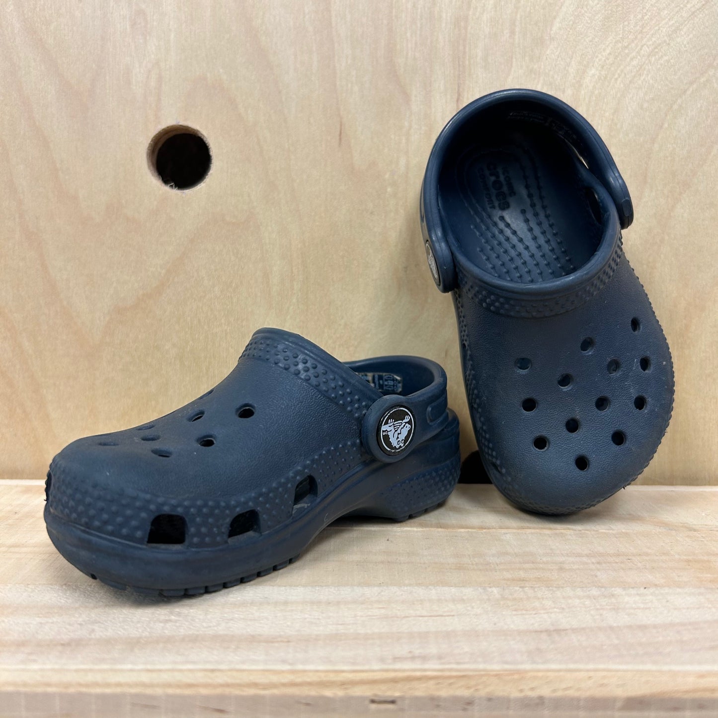 Navy Clogs