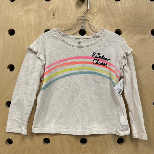Cream Rainbow Chaser Long Sleeve