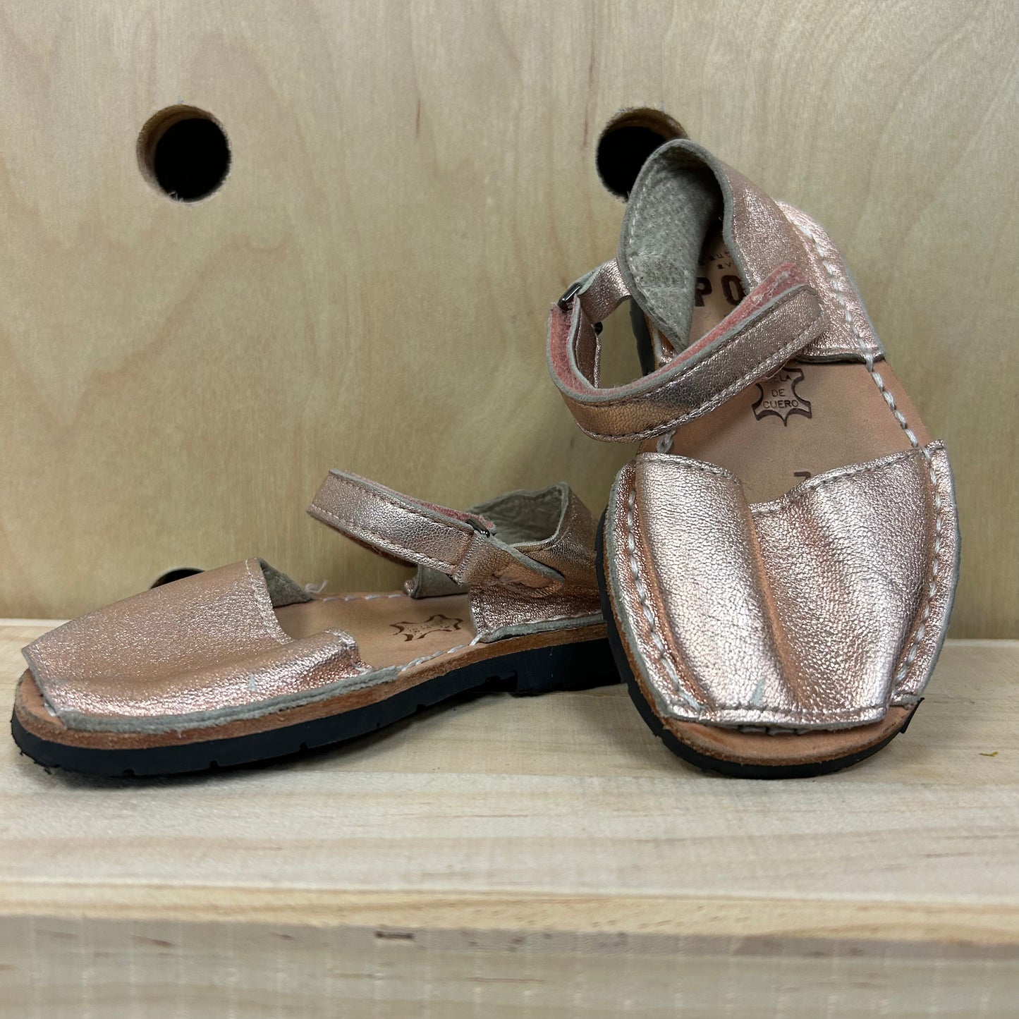 Rose Gold Sandals