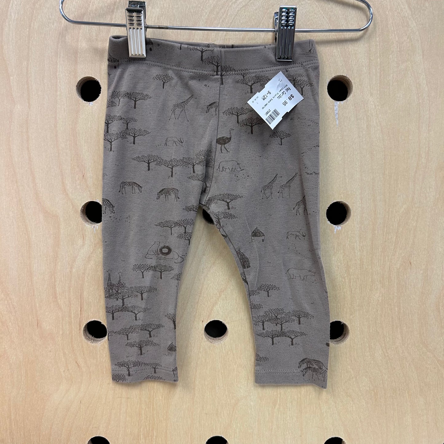 African Plains Scene Leggings