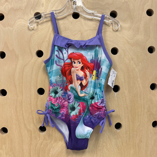 Purple Ruffle Ariel Swimsuit