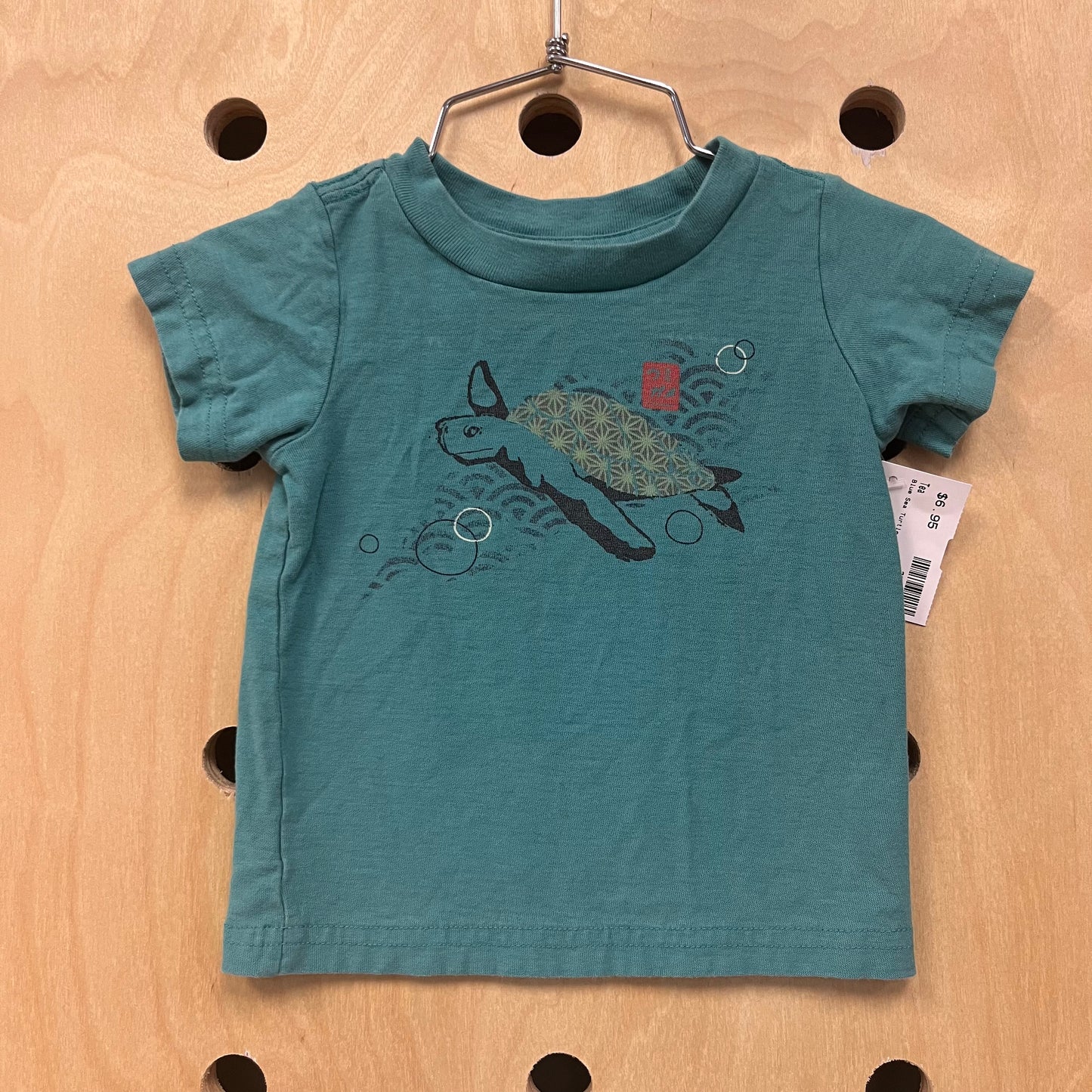 Blue Sea Turtle Tee