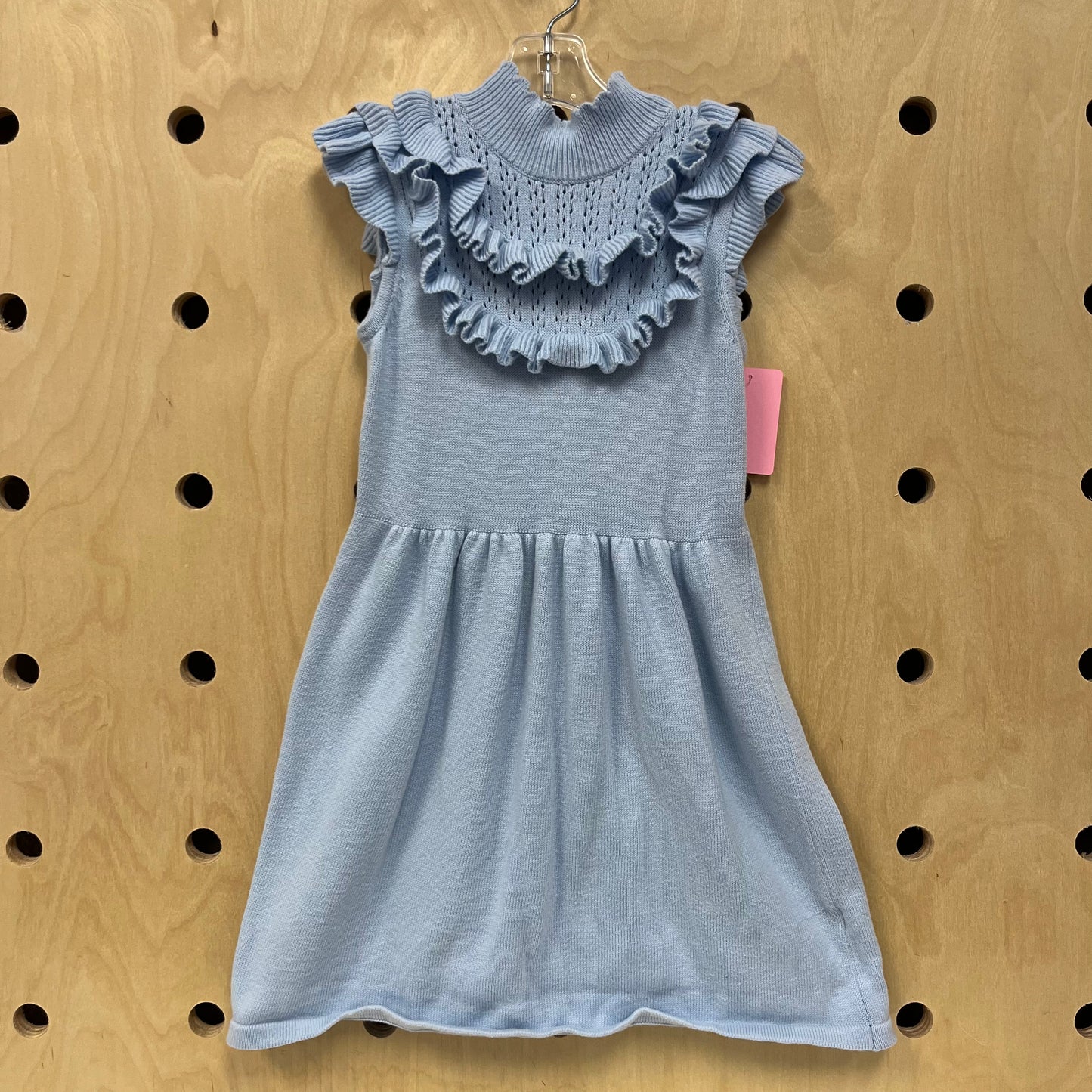 Blue Knit Dress