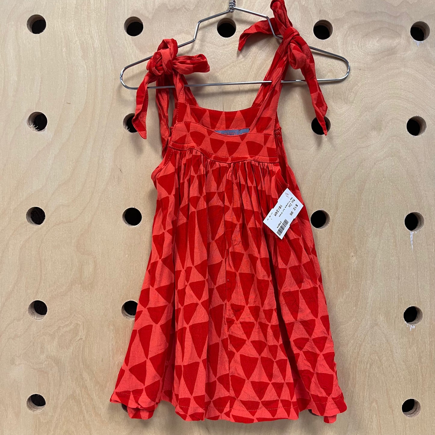 Red Triangle Sun Dress