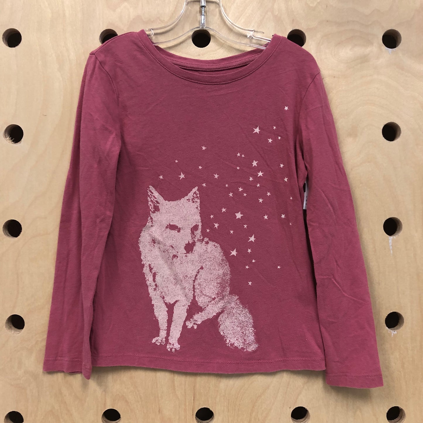 Pink Coyote Long Sleeve Tee