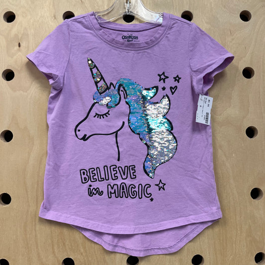 Believe in Magic Sequin Tee