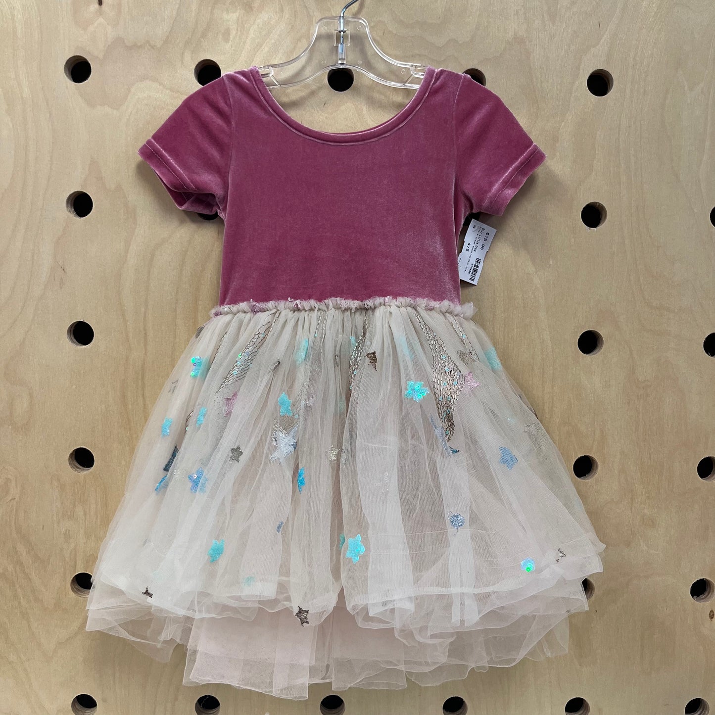 Pink & Cream Shooting Star Dress