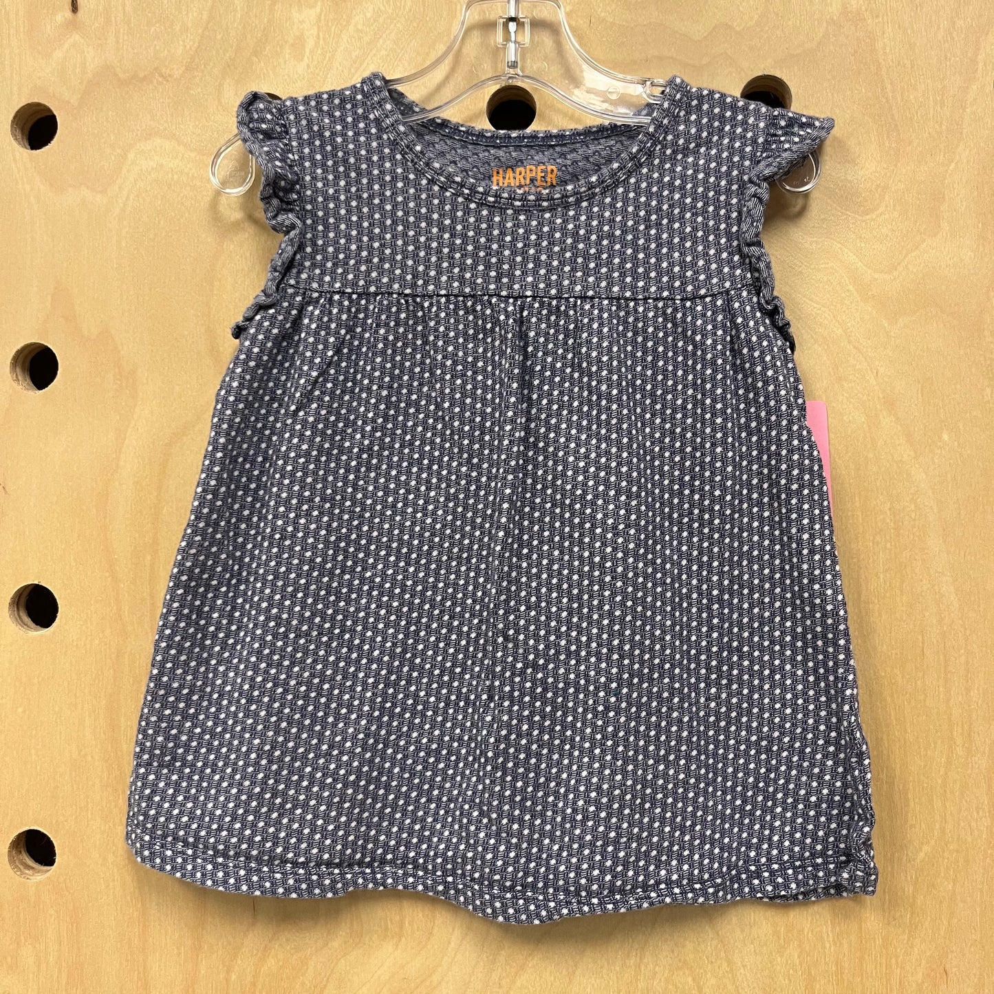 Blue Polka Dot Tank