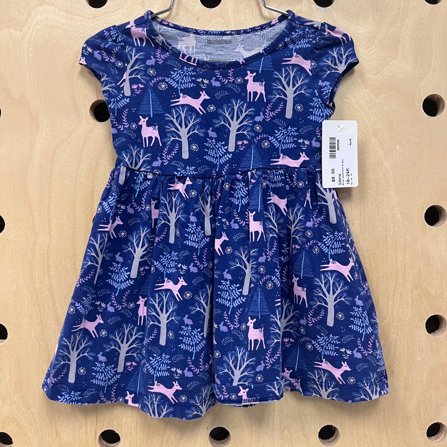 Blue Woodland Dress