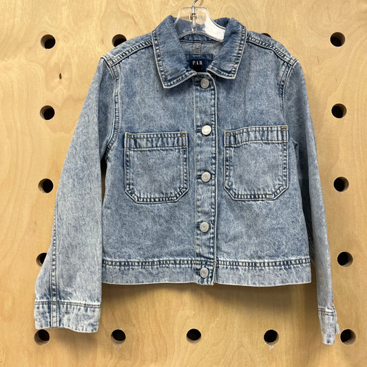 Acid Washed Denim Jacket