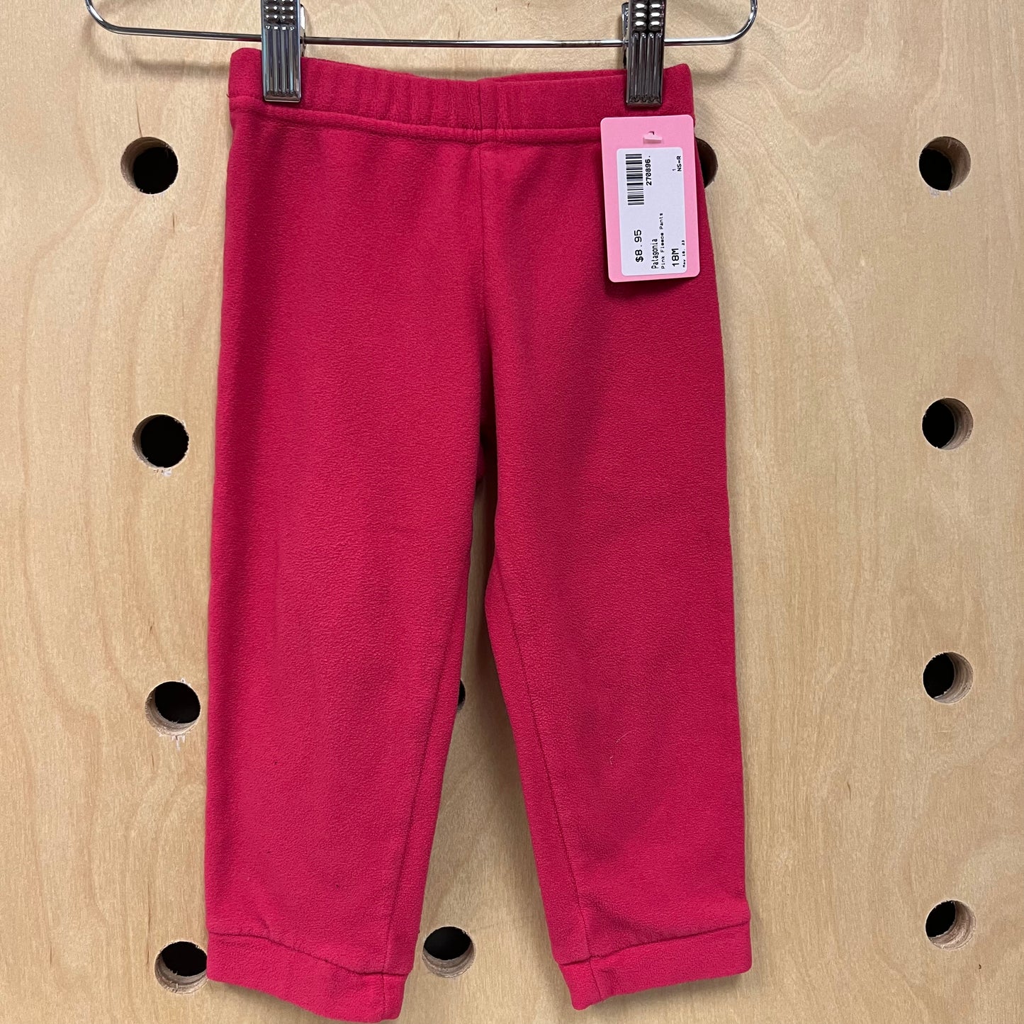 Pink Fleece Pants