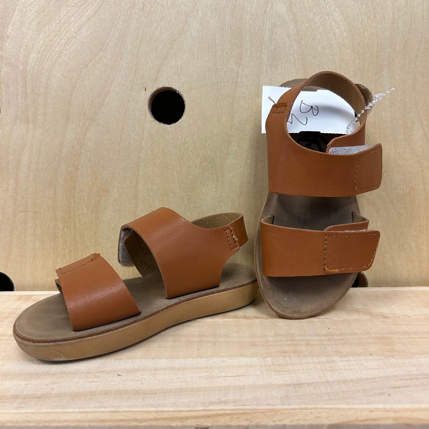 Brown Velcro Sandals