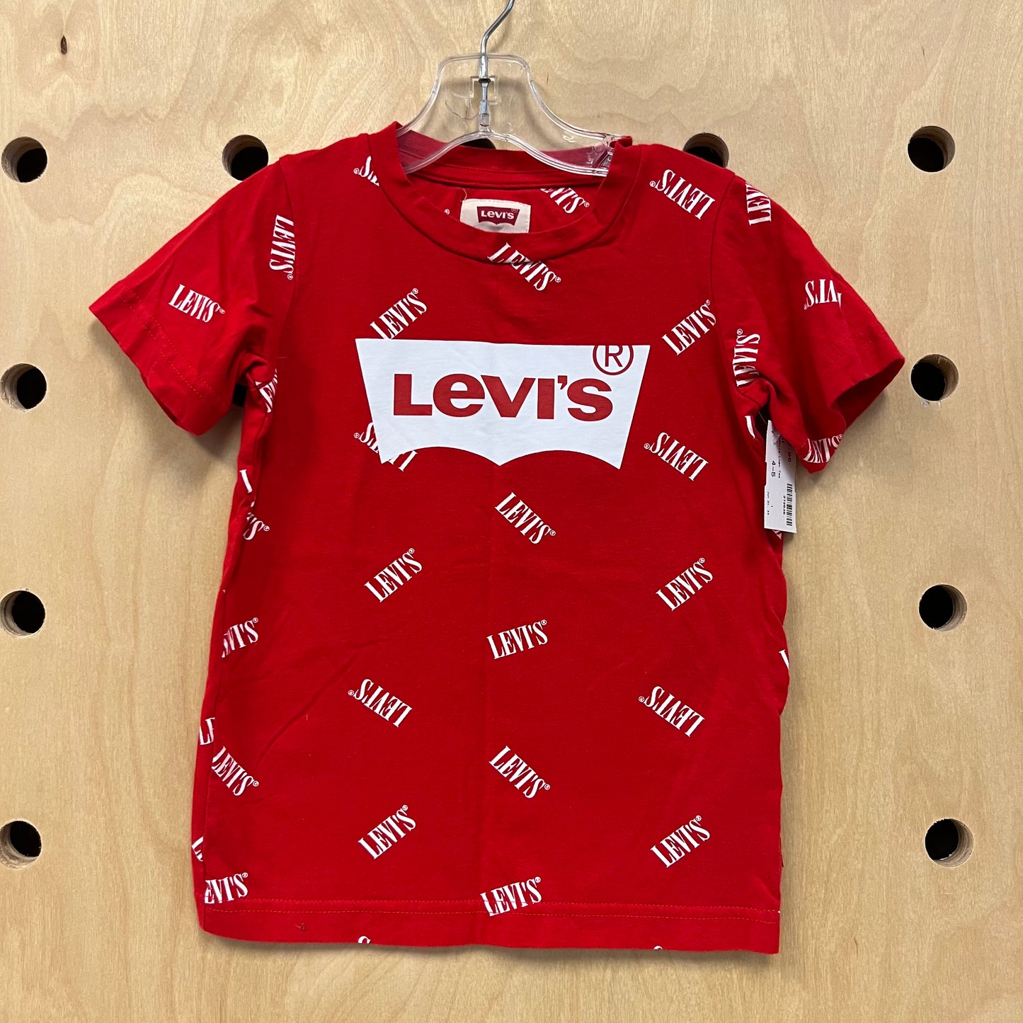 Red+White Logo Tee
