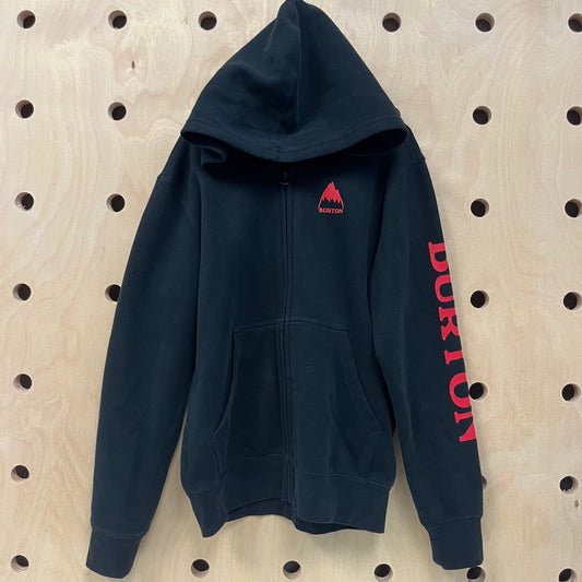 Black & Red Zip Hoodie