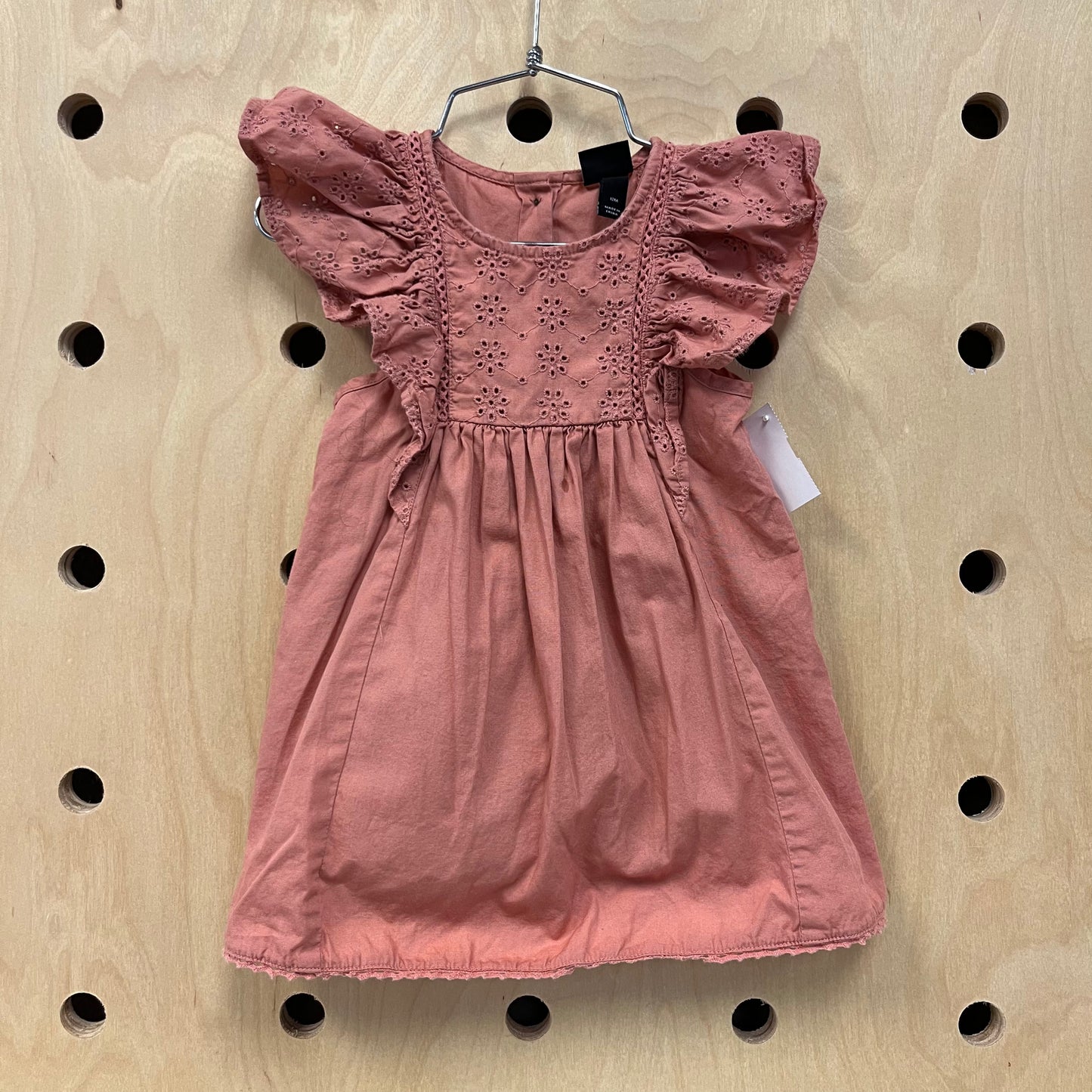 Pink Eyelet Dress w/ Bloomers