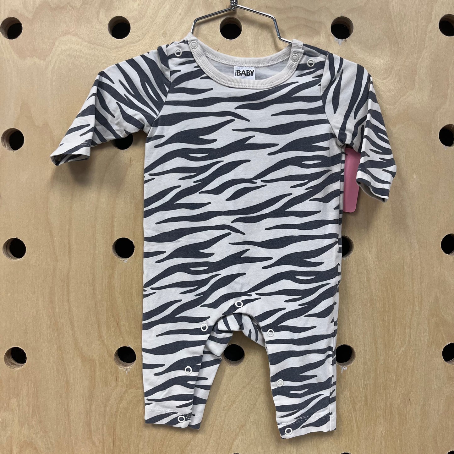 Zebra Print Romper