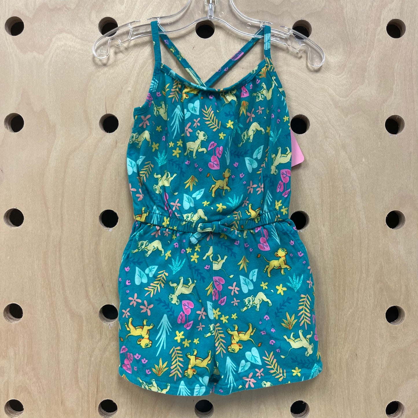 Teal Lion King Romper
