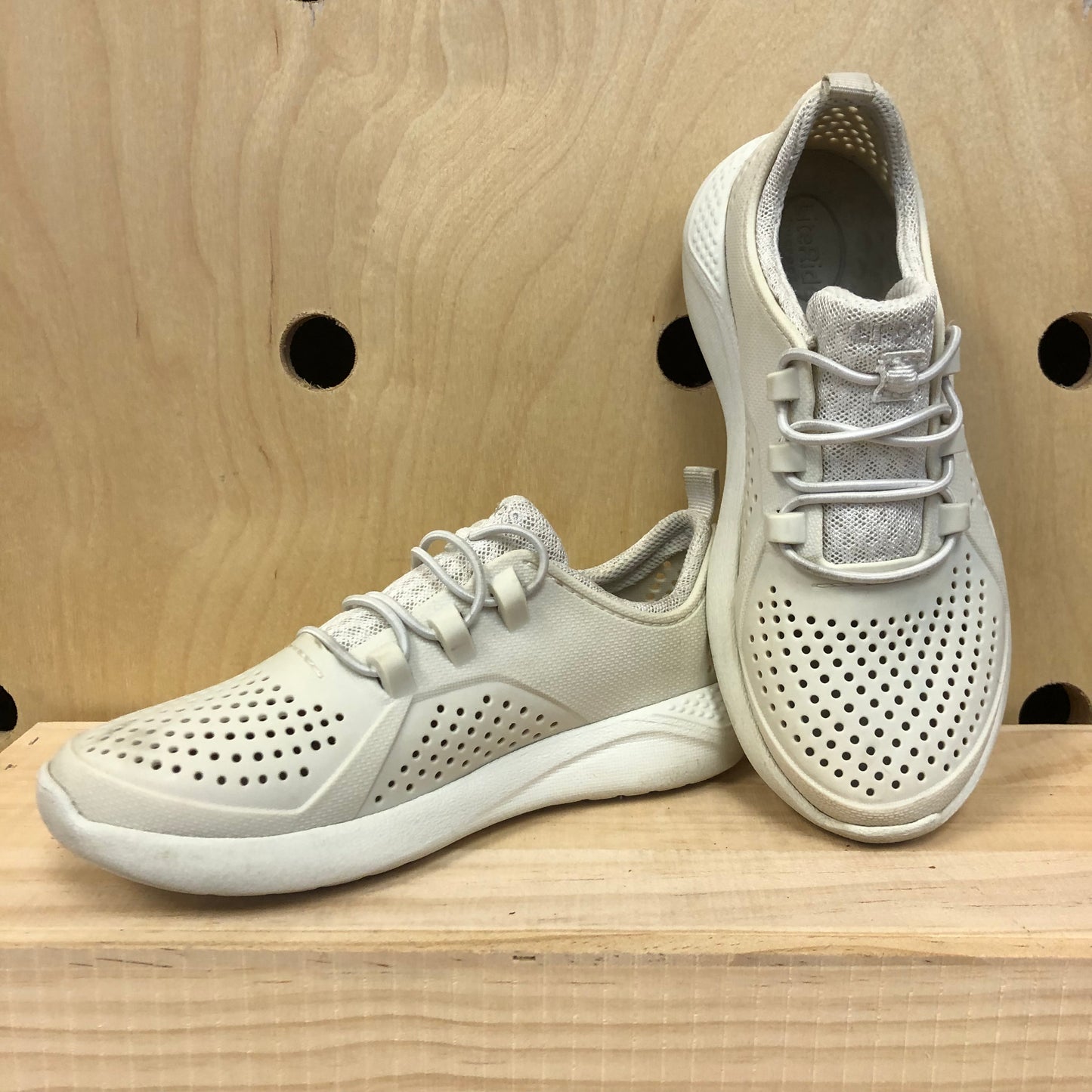 Cream Pacer Sneakers
