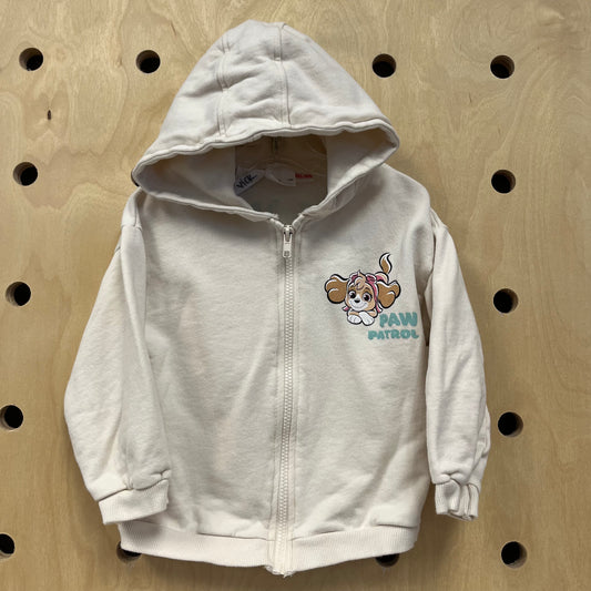 Cream Paw Patrol Skye Zip Hoodie