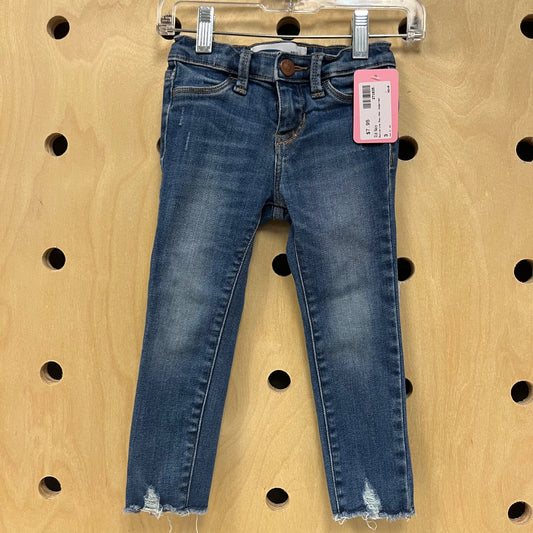 Ballerina Raw Hem Jeggings