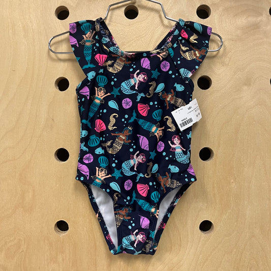 Blue Mermaid Swimsuit